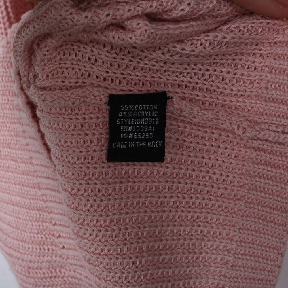 Timing Cold Shoulder Knit Top Pink - Picture 7 of 9